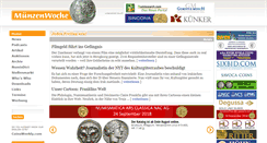 Desktop Screenshot of muenzenwoche.com